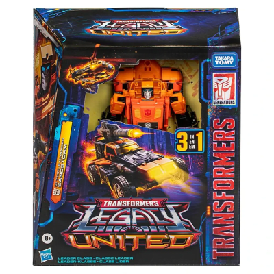 Sandstorm Legacy United 3 En 1 Transformer - Hasbro3