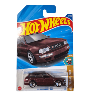 Audi Avant RS2 '94 '70S vs '90S 2/10 Hot Wheels Basico1