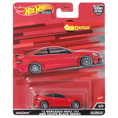 Mercedes-Benz C63 AMG '12 Deutschland Design - Hotwheels  Premium1