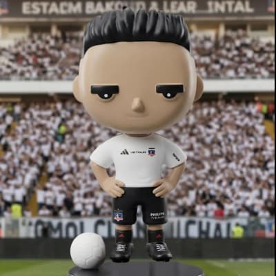 Figura de Coleccion COLO COLO Camiseta Titular #23 Arturo Vidal - Titoys1