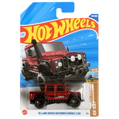 Land Rover Defender Double Cab '15 HW Dirt 10/10 - Hot Wheels Basico1