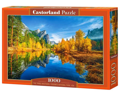 Puzzle 1000 Piezas Los Tres Hermanos Parque Nacional Yosemite USA - Castorland1