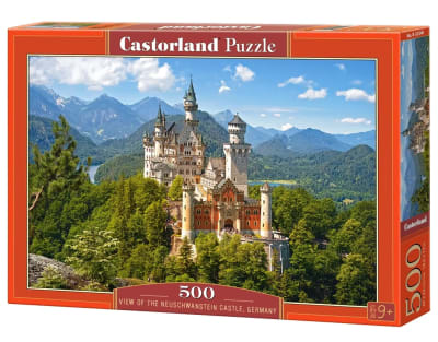 Puzzle 500 Piezas Vista Del Castillo Neuschwanstein Alemania - Castorland1