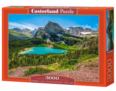Puzzle 3000 Piezas Lago Grinnell Parque Nacional Glacier USA - Castorland2