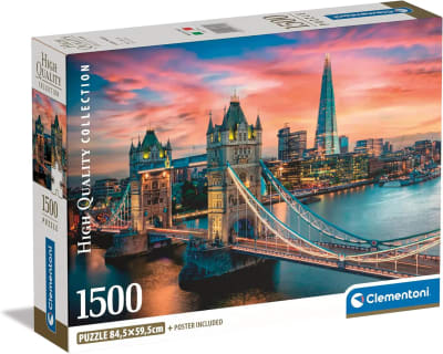 Puzzle 1500 Piezas London Twilight High Quality Collection - Clementoni2