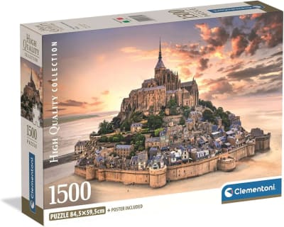 Puzzle 1500 Piezas Crecida Del Monte Saint Michel High Quality Collection - Clementoni2
