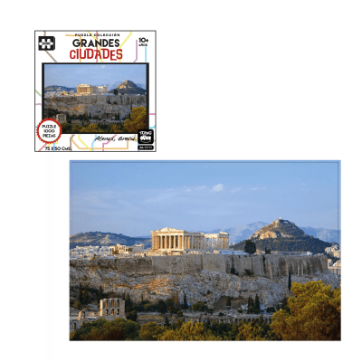 Atenas. Grecia Grandes Ciudades Puzzle 1000 Pzs - Toyng1