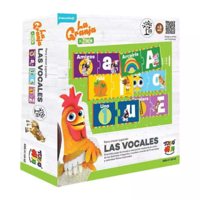 Juego Educativo Las Vocales La Granja De Zenon - Toyng1