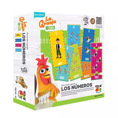 Juego Educativo Los Numeros La Granja De Zenon - Toyng1