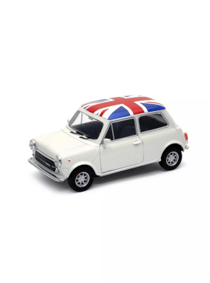 Mini Cooper 1300 Blanco Version Inglaterra 1:32 - Welly2