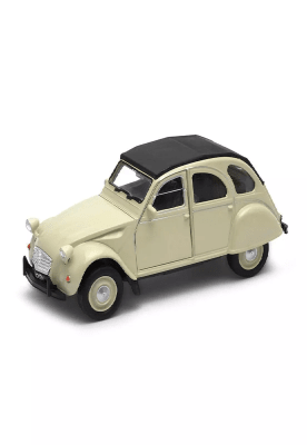 Citroen 2CV Crema 1:32 - Welly2