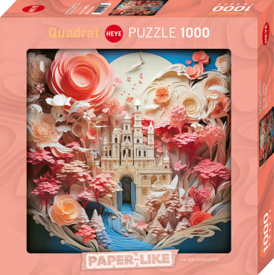 Puzzle 1000 Piezas White Castle Quadrat - HEYE2