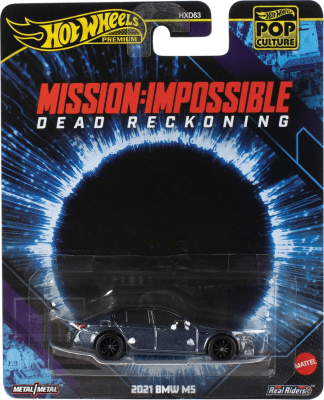 BMW M5 2021 Mission Impossible Dead Reckoning Pop Culture - Hot Wheels Premium1