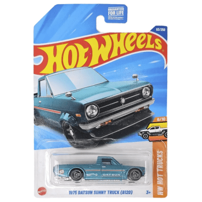 Datsun Sunny Truck B120 '75 HW Hot Truck 6/10 - Hot Wheels Basico1
