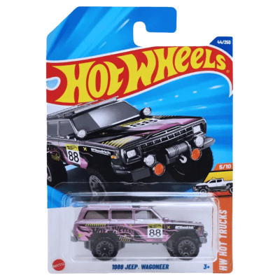 Jeep Wagoneer '88 HW Hot Trucks 5/10 - Hot Wheels Basico1