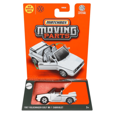 Volkswagen Golf MK1 Cabriolet 1987 Moving Parts - Matchbox1