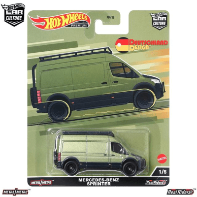 Mercedes-Benz Sprinter Deutschland Design 1/5 - Hot Wheels  Premium1