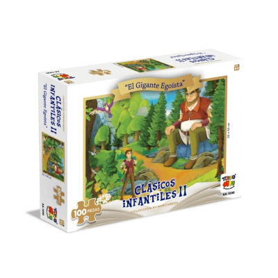 Puzzle 100 Piezas El Gigante Egoista Clásicos Infantiles #2 - Toyng1