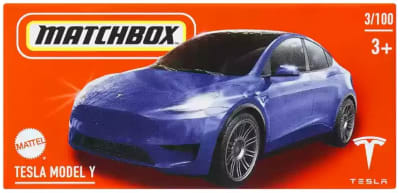 Tesla Model S Caja Basico - Matchbox1