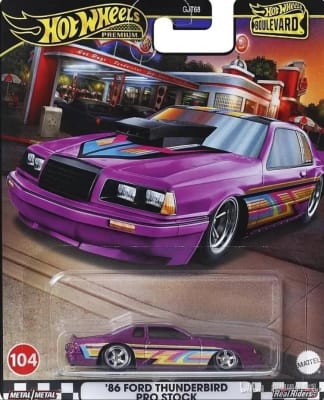 Ford Thunderbird Pro Stock '86 Boulevard - Hot Wheels Premium1