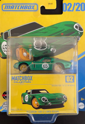 Bizzarini 5300 GT Corsa Revival Collectors Mattel - Matchbox1
