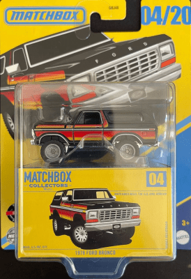 Ford Bronco 1978 Collectors Mattel - Matchbox1