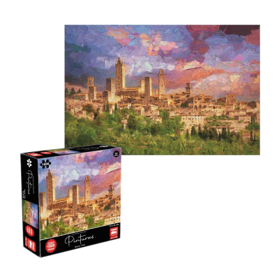 Toscana, Italia Pinturas Puzzle 1000 Pzs - Toyng1