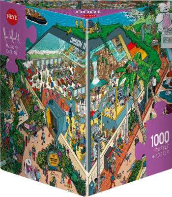 Puzzle 1000 Piezas + Poster Beauty Center - HEYE1