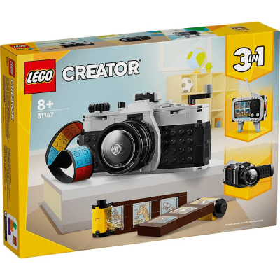 Retro Camera Creator 3 En 1 261 Pcs - Lego1