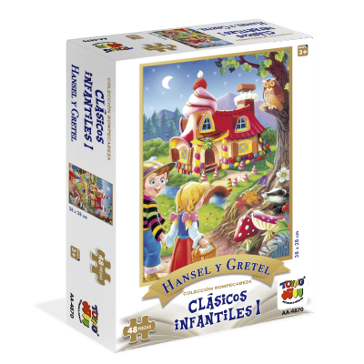 Hansel Y Gretel Clásicos Infantiles I 48 Pzs - Toyng1