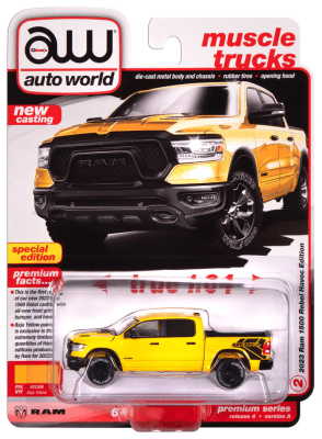 Ram Rebel 1500 Havoc Edition 2023 Baja Yellow Muscle Trucks - Auto World2