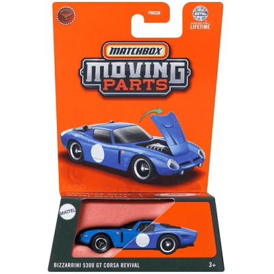 Bizzarini 5300 Gt Corsa Revival Moving Parts - Matchbox1