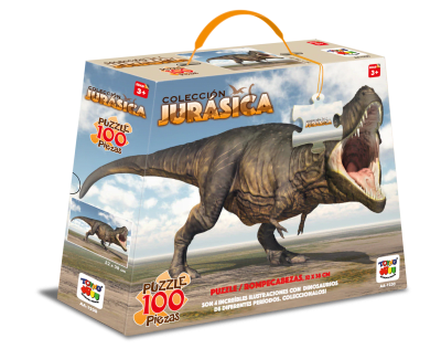 Puzzle 100 Piezas Tyrannosaurus Rex Colección Jurásica - Toyng1