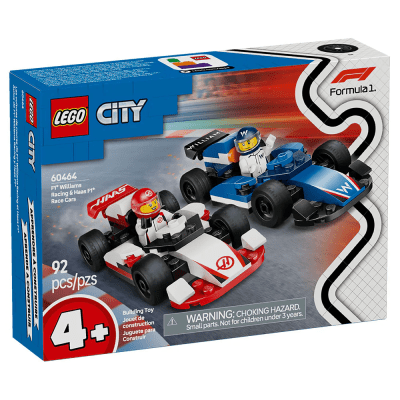 F1 Williams Racing & Haas F1 Race Cars City 92 Pcs - Lego1