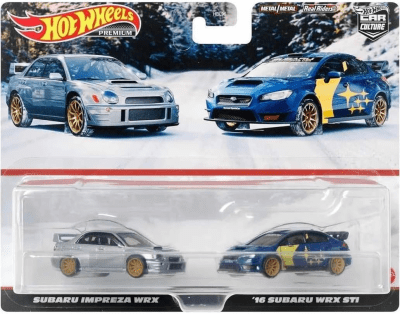 Subaru Impresa WRX & Subaru WRX STI '16 Car Culture - Hot Wheels Premium1