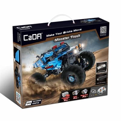Armable 699 Piezas Moster 4x4 Truck Radio Control - CADA1