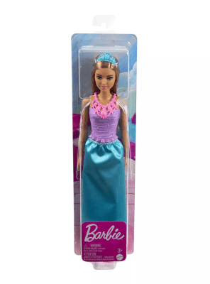 Muñeca Barbie Vestido Celeste Dreamtopia  - Hasbro1