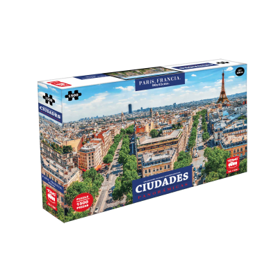 Paris, Francia Ciudades Panoramicas Puzzle 1500 Pzs - Toyng1