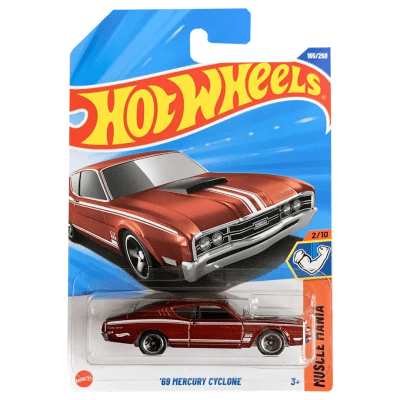 Mercuri Cyclone '69 Muscle Mania 2/10 - Hot Wheels Basico1