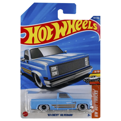 Chevy Silverado '83 HW Hot Trucks 9/10 - Hot Wheels Basico1