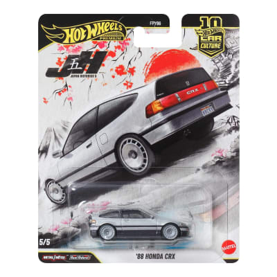 Honda `88 CRX Japan Historics #5 Car Culture 5/5 - Hot Wheels Premium1