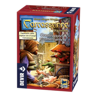 Expansión #2 Constructores y Comerciantes Carcassone - Devir1