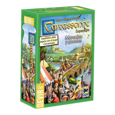 Expansión #8 Puentes y Castillos Carcassonne - Devir1