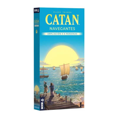 Ampliación 5 a 6 Jugadores Expansión Navegantes Catan - Devir1