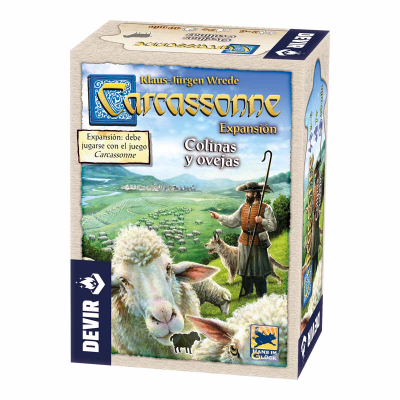 Carcassonne Expansion Colinas Y Ovejas - Devir1