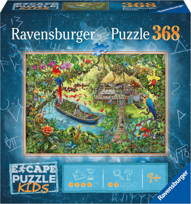 Expedición a la Jungla Escape Puzzle Kids 368 Pcs - Ravensburger1