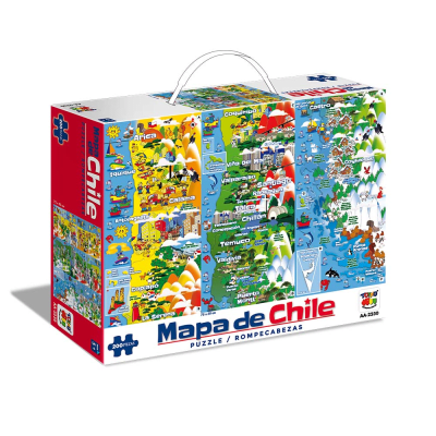 Mapa De Chile 200 Pzs - Toyng1