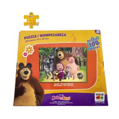 Puzzle 100 Piezas Masha Y El Oso - Toyng1