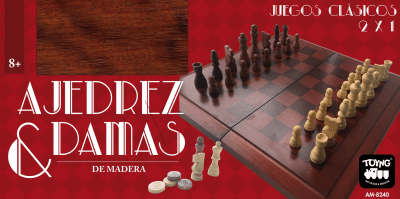 Ajedrez Premium Madera - Toyng1