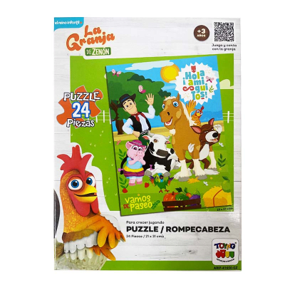 Granja de Zenon Puzzle 24 Pzs- Toyng1